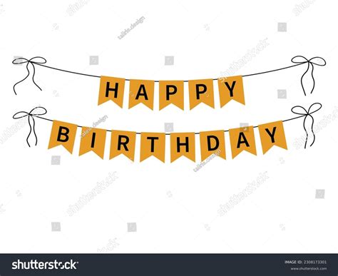 White Birthday Banner Flags: Over 21,550 Royalty-Free Licensable Stock Vectors & Vector Art ...