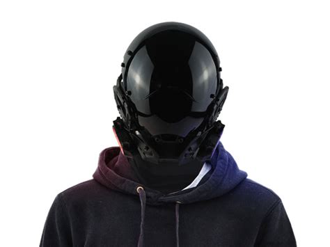 Marikito Cyberpunk Mask Helmet Futuristic Mask Techwear