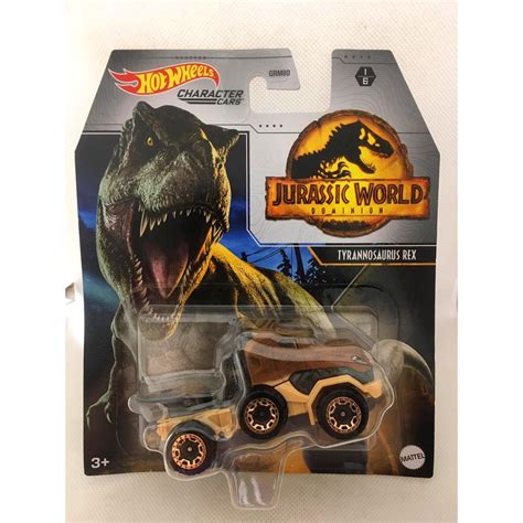 HOT WHEELS TYRANNOSAURUS REX JURASSIC WORLD CHARACTER CARS Shopee Brasil