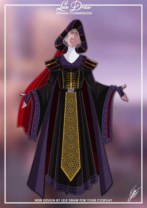 Frollo Design Commission By Gfantasy92 Disney Villains Art Frollo