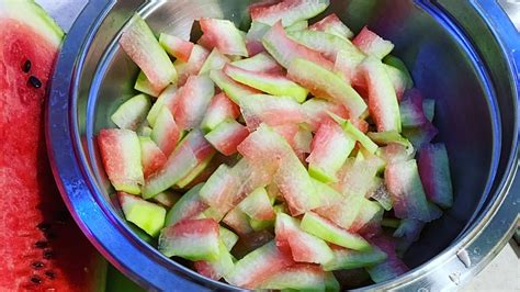 Tasty Ways To Eat Your Watermelon Rinds