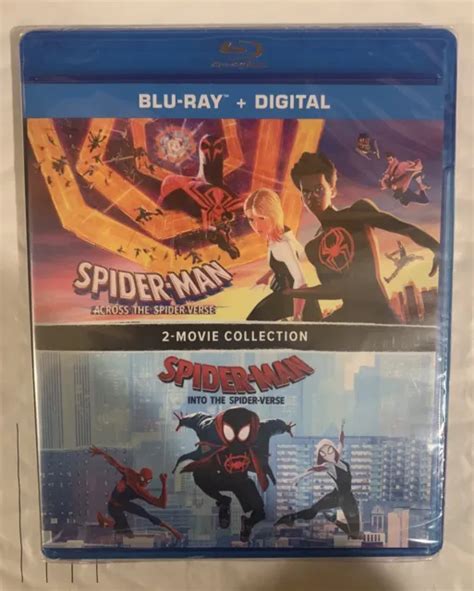 Spider Man Across The Spider Verse And Into The Spider Verse Blu Ray