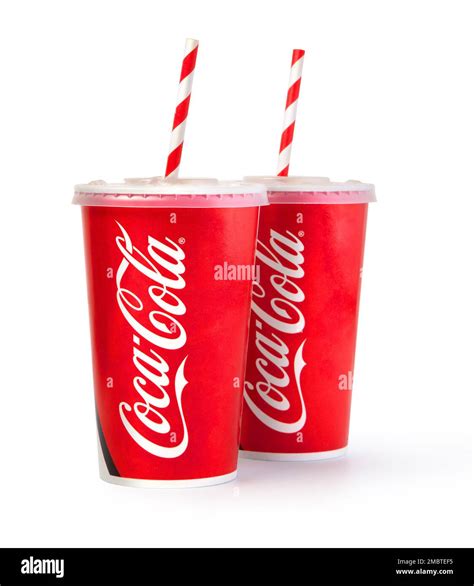 Paper Cup Coca Cola Cut Out Stock Images Pictures Alamy