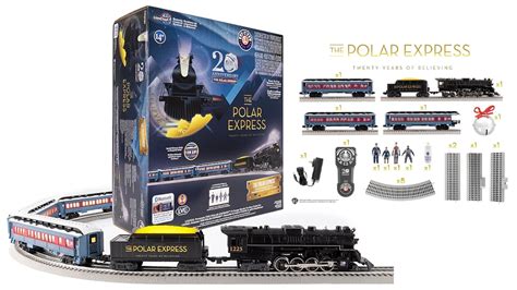 The Polar Express Th Anniversary Lionchief Train Set The Toy Book