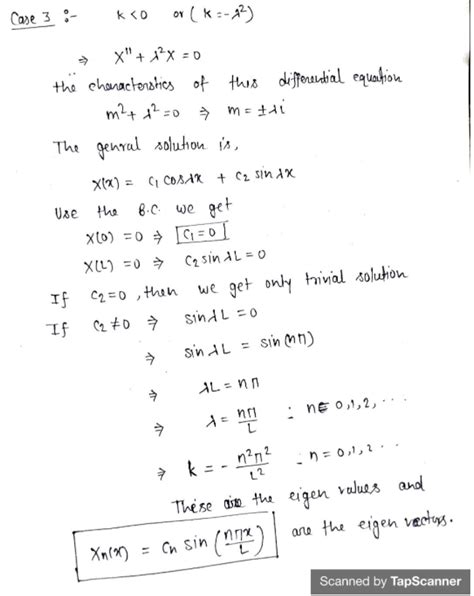 Solved Separation Of Variables Consider The Linear Partial Chegg