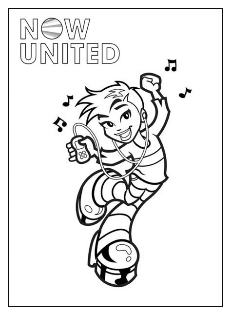 Desenhos Para Colorir Do Now United