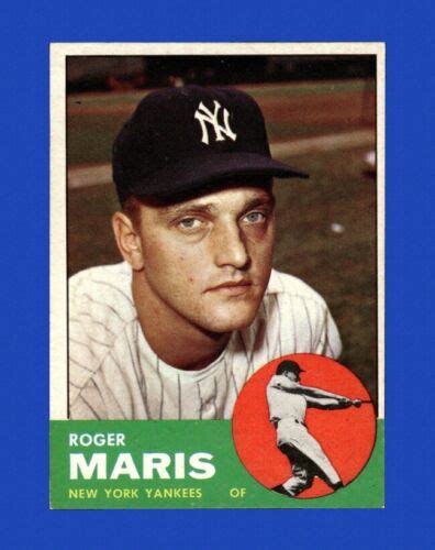 Topps Set Break Roger Maris Ex Exmint Gmcards Ebay