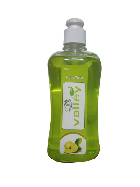 Liquid Ml Valley Lemon Hand Wash Packaging Type Pump Bottle At Rs