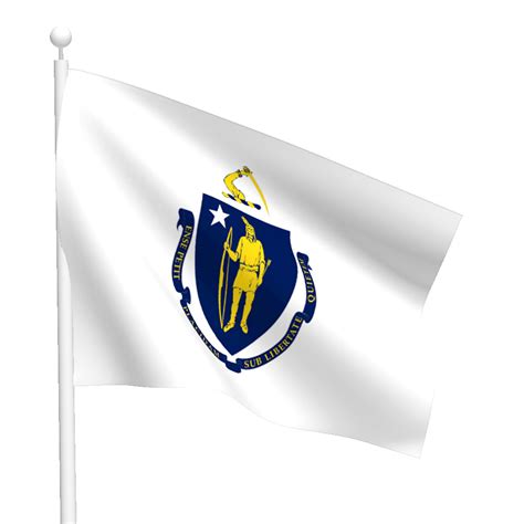 Massachusetts Flag