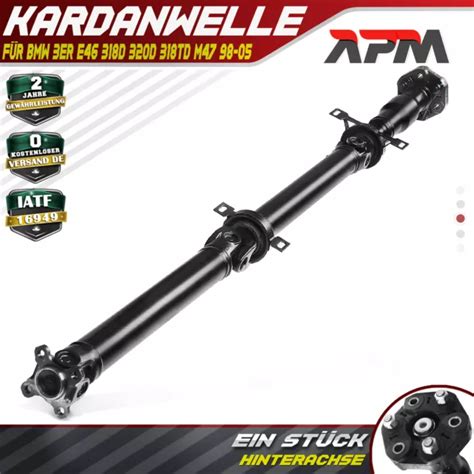 ARBRE DE TRANSMISSION Arrière MT 1595mm pour BMW 3er E46 318d 320d