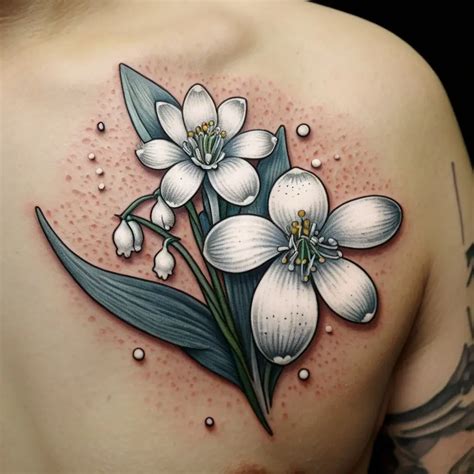 Snowdrop Flower Tattoo Meaning Symbolism 92 Designs Hbtat2