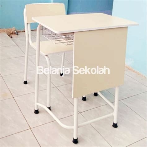 Jual Meja Kursi Sekolah 1 Set Meja Kursi Bimbel Meja Belajar