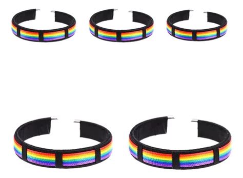 Pulseras Pride Queer Lgbtqia Arco Ris Gay Multicolor Env O Gratis