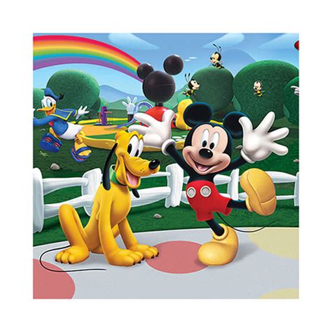 Topolino E I Suoi Amici Poster Murale Pannelli Disney Mickey Mouse