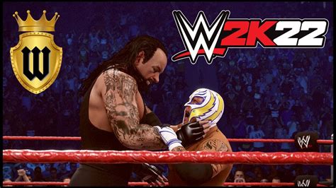 WWE 2K22 Rey Mysterio Showcase Su Majestad Part 2 YouTube