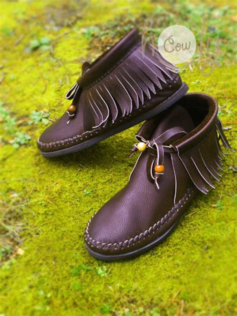 Brown Leather Moccasins Moccasins Women Womens Shoes | Etsy