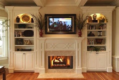 Awesome Built In Cabinets Around Fireplace Design Ideas 17 Decomagz