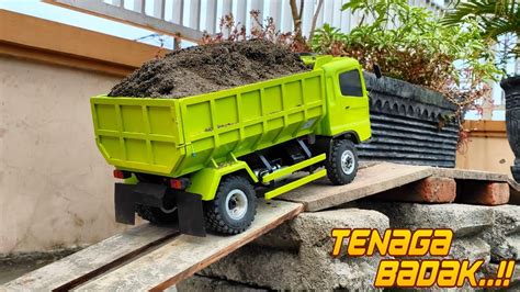 Uji Tenaga Rc Hino Di Tanjakan Ekstrim Youtube