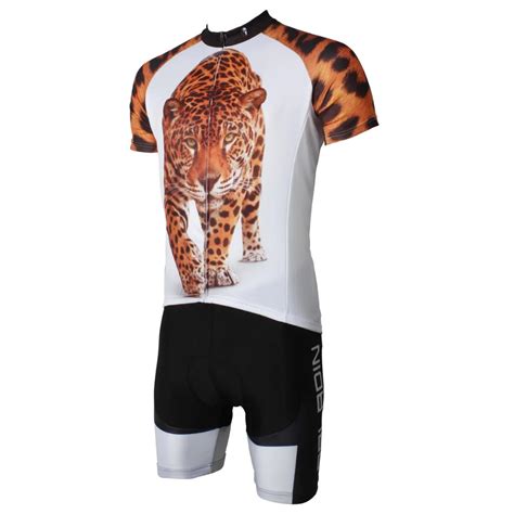 Paladin Cute Animals Men Cycling Jersey Sets Short Sleeve Novelty