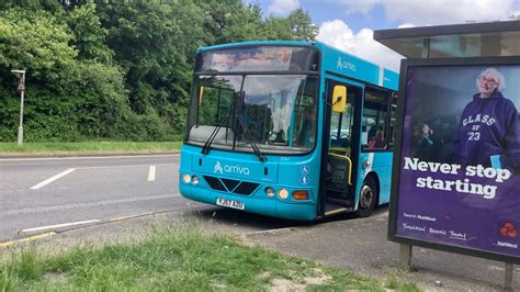 Arriva Beds Bucks Wright Commander 3741 YJ57 AZU On Route 32 To