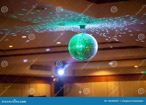 Disco Ball With Bright Rays Night Party Background Photo Party