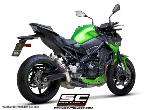 SC Project GP M2 Carbon Slip On Einddemper Euro4 Gekeurd KAWASAKI Z