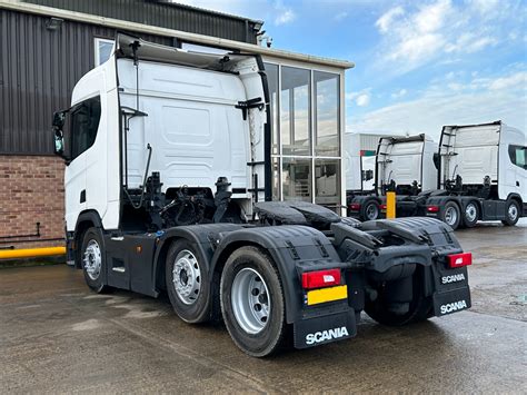 Used SCANIA R SERIES R450 6X2 NEXT GEN WHITE 12 7 Truck Swindon J