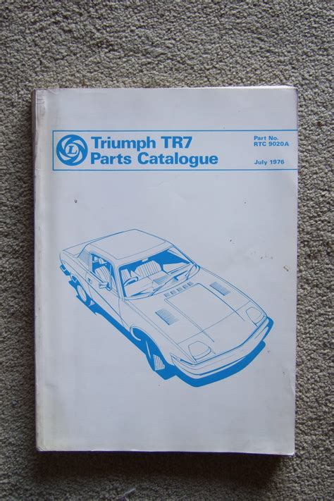 Triumph TR7 Parts Catalogue – Nelson Merchants