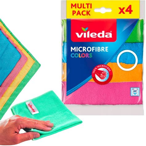 Ciereczka Cierka Uniwersalna Vileda Mikrofibra Colors Sztuki