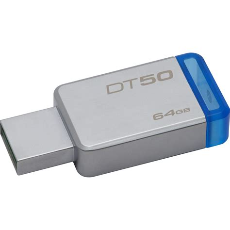 Pen Drive 64GB Kingston DT50 64GB Prata USB 3 1 Arena Bit Informática