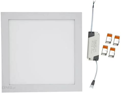 V Tac Panel Led Premium Downlight W Kwadrat X Vt K