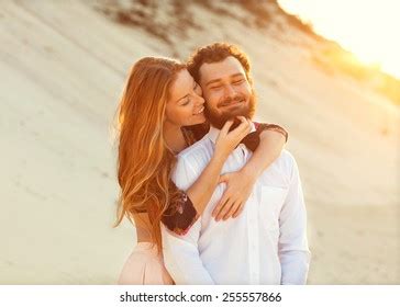 Lesbian Couple Standing Hugging On Building Stock Photo Shutterstock