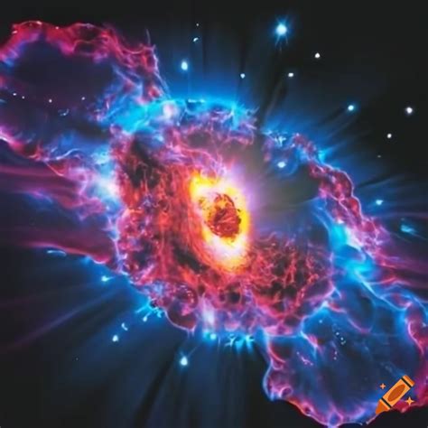 Supernova Explosion In Deep Space On Craiyon