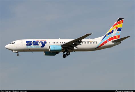 D AGSA German Sky Airlines Boeing 737 883 Photo By Benjamin Exenberger