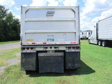 East Ft Frame End Dump Trailer Tri Axle Aluminum Spring For