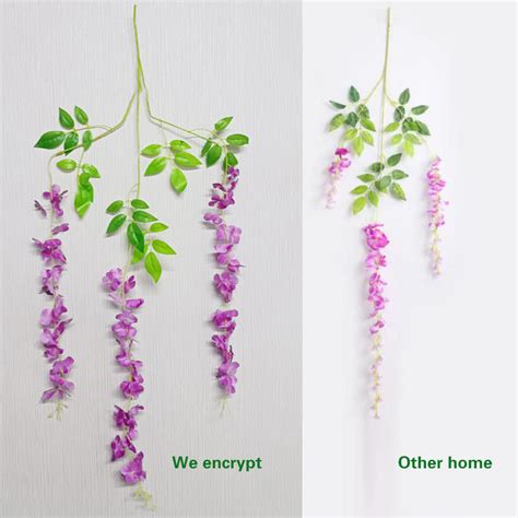 Wholesale Multi Color Wisteria Silk Flower Wholesale Hanging Flower