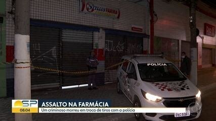 Assalto a farmácia no Centro de SP termina suspeito morto pela