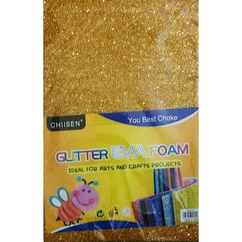 Mixed Color Glitter Foam Sheets - CAFS-17 | HNDMD