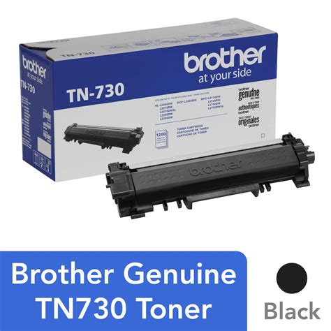 Brother Genuine Standard Yield Toner Cartridge, TN730, Replacement ...