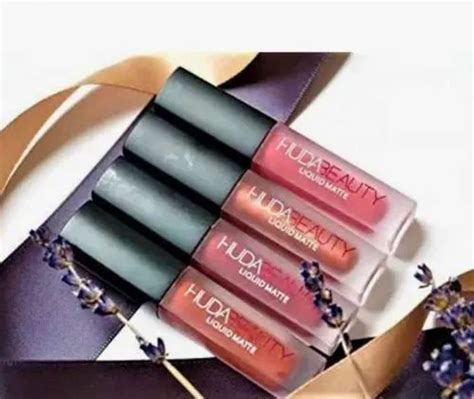 BEAUTY Mini Lipsticks Combo Pack Of 4 Liquid Matte Lipstick Set Red Edition Nude Edition At