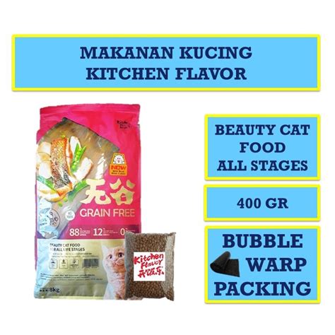 Jual Heart Petshop Makanan Kucing Kitchen Flavor Beauty All Life