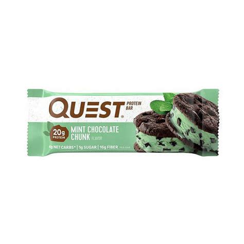 Купить Протеиновый батончик Quest Nutrition Protein Bar 60 g mint ...