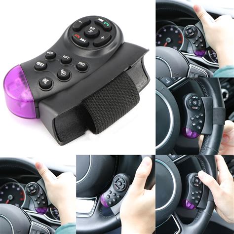 Universal Car Steering Wheel Bluetooth Multifunction Button Car Phone