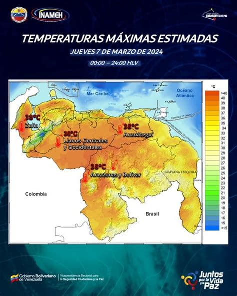 Clima Hoy De Marzo De En Venezuela Seg N El Inameh