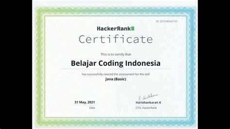 Hacker Rank Java Basic YouTube