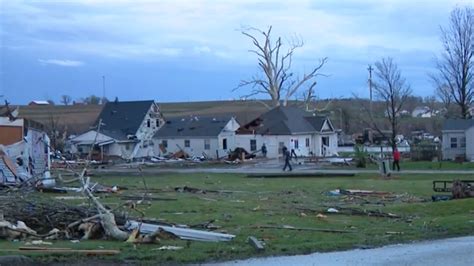 Wild Video Of Tornado Ravaged Minden After Storm Rips Through Iowa Town