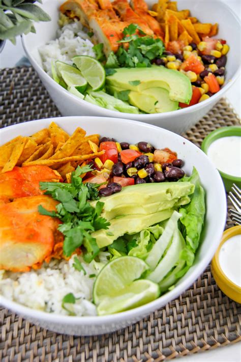 Delicious Citrus Chicken Taco Bowl Recipe | Tonya Staab