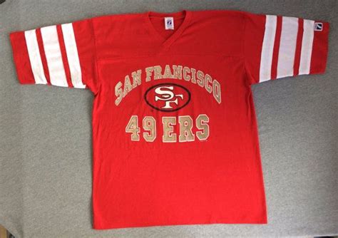 San Francisco 49ERS Jersey Shirt 90's Vintage/ Forty | Etsy | Jersey ...