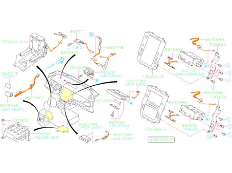 2023 Subaru Outback Cockpit Control Unit Navigation. Navigation Chassis ...