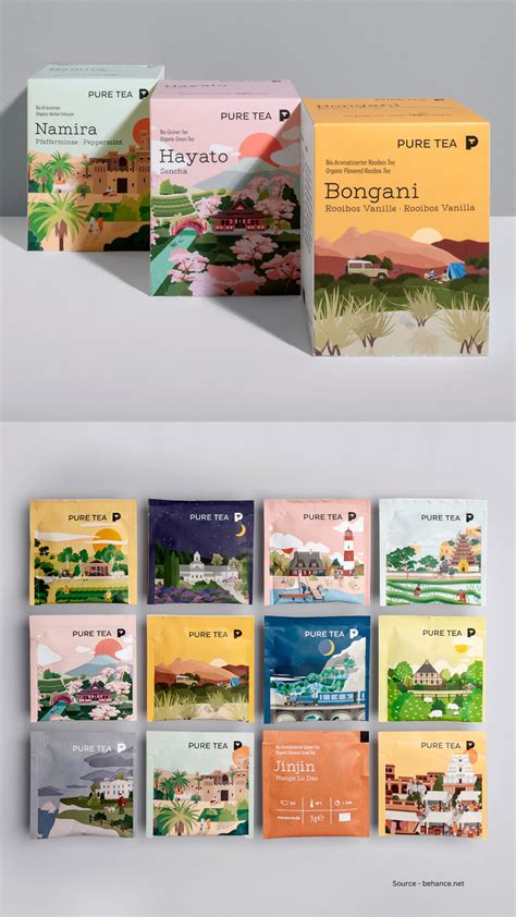 Tea Packaging Design India Tea Packet Design Green Tea Box Design